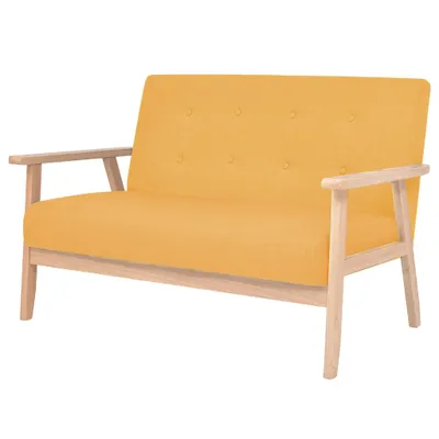 Zdjęcie produktu dla VidaXL 274916, Żółty, Poliester, 1135 mm, 670 mm, 735 mm, 101 cm