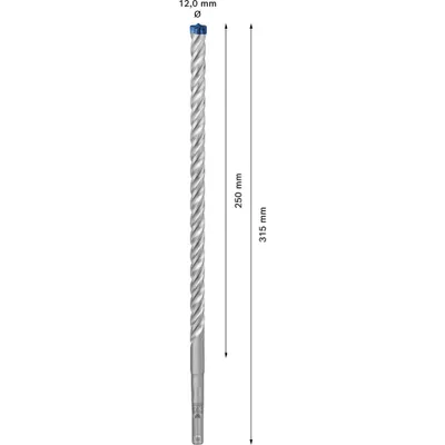 Immagine prodotto di Bosch 2608900111 Bosch SDS plus-7X 12x250x315mm EXPERT