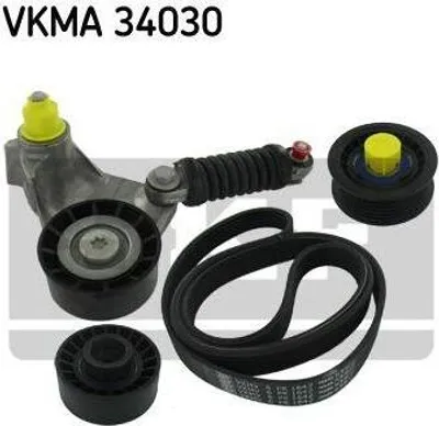 Produktbild von SKF Keilrippenriemensatz VKMA
