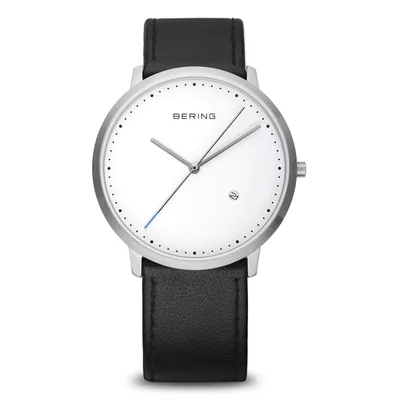Productafbeelding van Bering 11139-404, Classic 11139-404, Zwart, Wit, Herenhorloge