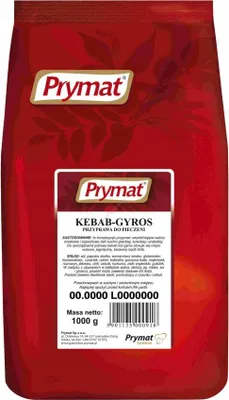 Zdjęcie produktu dla Prymat Przyprawa Kebab-Gyros 1 kg