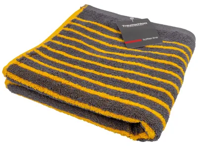 Produktbild von Traumschloss Frottier-Line Stripes Duschtuch 70 x 140 cm gelb 100% Baumwolle, absolut hautsympathisch