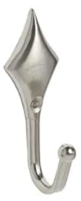 Produktbild von Metallhaken für Gardinen, satin silber, 2 Stück, Gardinenzubehör