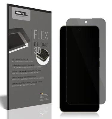 Produktbild von Full Cover Privacy Blickschutzfolie für Realme 14 Pro Lite Folie Anti-Shock