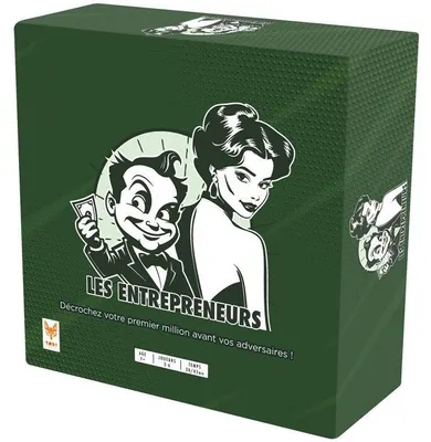 Zdjęcie produktu dla PRZEDSIĘBIORCY – Gra planszowa – TOPI GAMES – 2–6 graczy – Od 7 lat