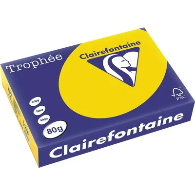 Obrázek produktu pro Clairalfa 1978C Univerzální papír Trophée A4 slunečnicově žlutý