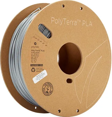 Image de Polymaker PolyTerra PLA - Gris fossile