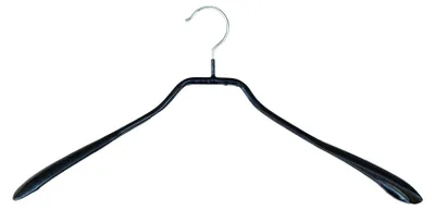 Produktbild von Kleiderbügel 46 cm Top-Modellbügel rutschfest mit breiter Schulterauflage