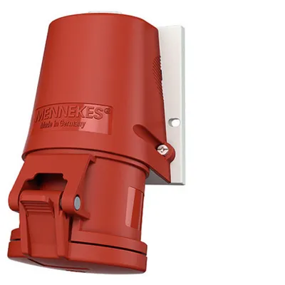 Produktbild von Mennekes Wandsteckdose IP44 32A 5-polig 400V grau