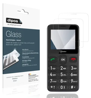 Image de 2x Protection écran pour Melefon D112 Verre souple Film Protecteur 9H dipos