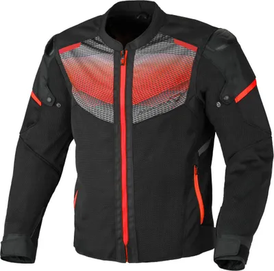 Produktbild von Macna Orcano 2.0 Motorrad Textiljacke, schwarz/rot, 2XL