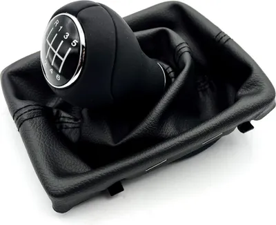 Produktbild von Schaltknauf Schalthebel Schaltsack Knopf 6 Gang passend für Audi A4 B6 B7