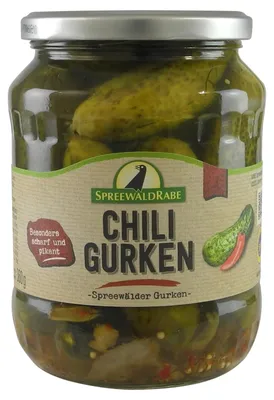 Produktbild von Chiligurken von Spreewald-Rabe (720 ml Glas)
