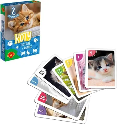 Immagine prodotto di ALEXANDER Carte peter + memory - gatti 27822