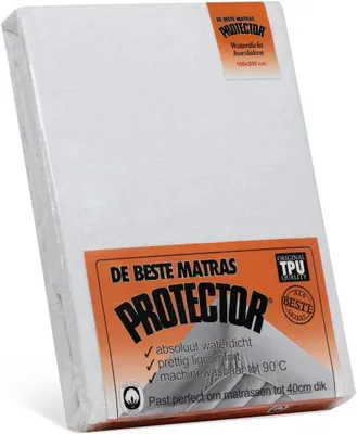 Zdjęcie produktu dla Ochraniacz na materac 160x200 cm, przescieradlo molton, wodoodporny, do lozka