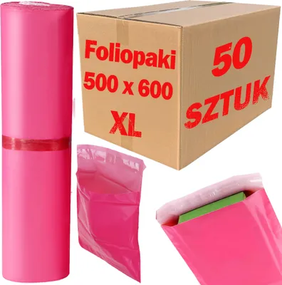Produktbild von Kurierumschläge Rosa XL 500 x 600 mm – 50 Stück