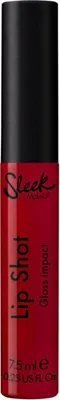 Zdjęcie produktu dla Sleek MakeUP Lip Shot Lip Gloss, Czerwony, Corrupted, Rozjarzony, Kobiety, Butelka, Usta