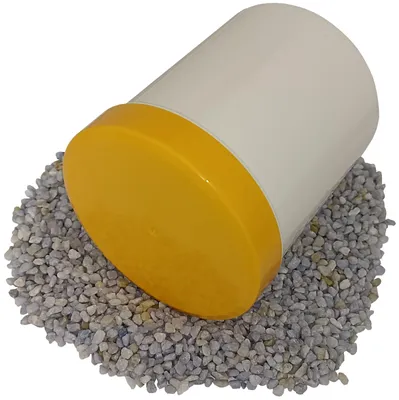 Produktbild von 100 Salbendosen Salbendose  Cremdose 250 g 310 ml Deckel Orange
