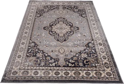 Produktbild von Tapiso Teppich COLORADO Klassisch Beige Grau Schwarz  200 x 300 cm