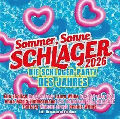 Produktbild von Sommer Sonne Schlager 2026 (2CD)