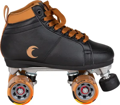 Produktbild von Chaya Roller Skates Mocha in Schwarz/Braun, Unisex für Herren und Damen, 59mm/78A Rollen, ABEC 7 Kugellager, art. nr.: 810744
