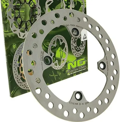 Image de NG Bremsscheibe 043 - 220 / 105 / 4mm 4 Loch compatible avec Honda CBR R XL V Varadero 125 - 600 ccm
