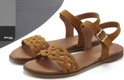 Produktbild von LASCANA Sandale Sommerschuh camelfarben Größe 42