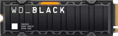 Produktbild von WD Black SN850X NVMe SSD 1 TB, (PCIe 4.0 x4, NVMe, M.2 2280