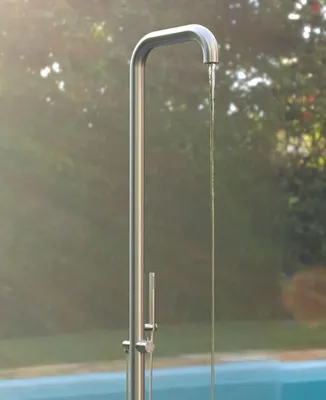 Immagine prodotto di Sined | Doccia esterna Sassari - 230 Cm - Acciaio inox Aisi 316L - Alta qualità - Resistente alla corrosione - Con doccetta