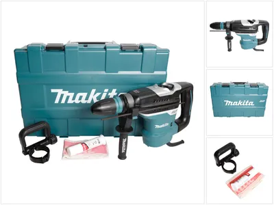 Zdjęcie produktu dla Makita HR4013C, SDS Max, Czarny, Niebieski, 4 cm, 500 RPM, 8,3 J, 2900 bpm