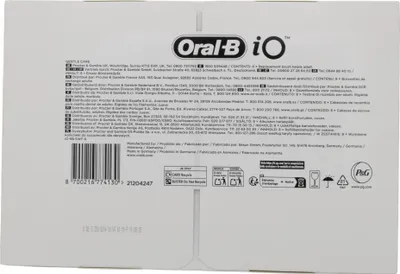 Produktbild von Oral-B iO Gentle Care, 8 Stück(e), Weiß, Weich, Oral-B, iO Gentle Care, Box