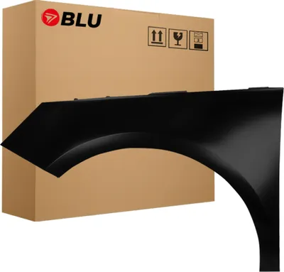Zdjęcie produktu dla BLU Błotnik pasujący do Audi A1 8X LY9B Lewy Czarny BrillantSchwarz | 2010-2018 | Przedni Przód | Lakierowany | Gotowy do montażu  | Stal