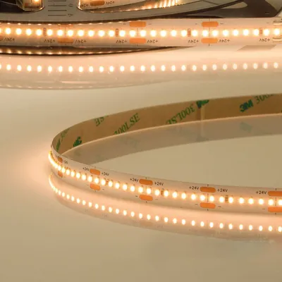 Produktbild von ISOLED LED CRI925 Linear8 Flexband Streifen, 24V, 15W, IP20, warmweiß, 280 LED/m