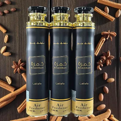 Produktbild von Lattafa Raumduft Set Lufterfrischer Khamrah 3x300ml=900ml