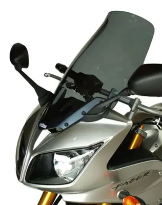 Produktbild von Bullster High Yamaha Fz1 Fazer Windschutzscheibe Silber Silber One Size