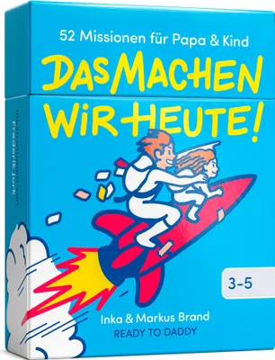 Produktbild von Ready to Daddy DAS Machen WIR Heute! Das Spiel mit 52 Missionen für Papa & Kind
