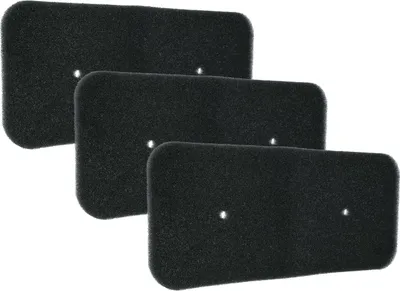 Produktbild von vhbw 3x Schwammfilter kompatibel mit Hoover DXW HY9A2TKE 31100957, DXWHY10A1TCE 31100955, DXW HY10A1TK 31100839, DXW H9A2TCEX 31100958 Wäschetrockner