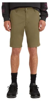 Productafbeelding van Levi's heren chino shorts, model XX Taper Shorts II, casual shorts, kleur: Bunker Olive, materiaal: LTWT Mstwill