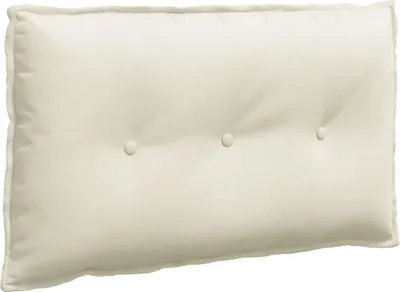Produktbild von vidaXL Rückenkissen Creme 80 x 50 cm Cordstoff