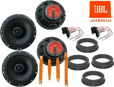 Produktbild von JBL für VW Polo 9N Bj 01-05 Set Lautsprecher Vorne Hinten + Ausbau Werkzeug 480 W