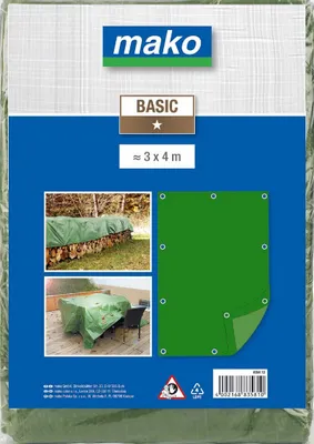 Produktbild von Abdeckplane m.Ösen 80g/m² 6x8m