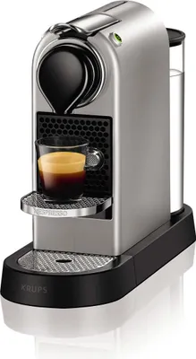 Produktbild von Krups XN740B, Pad-Kaffeemaschine, 1 l, Kaffeekapsel, 1260 W, Silber