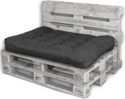 Produktbild von Lacestone Palettenkissen Sitzfläche Schwarz MS-16550