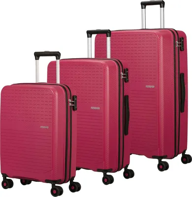 Produktbild von American Tourister Trolley Summer Hit 3 PC Set A Viva Magenta pink 76cm