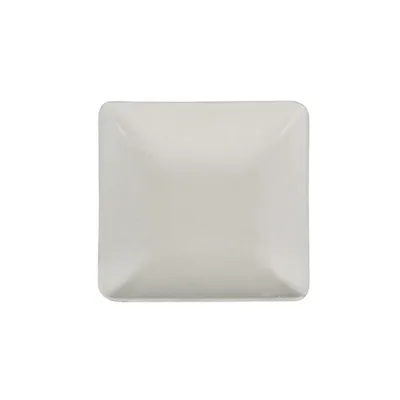 Produktbild von Fingerfood - Teller, Zuckerrohr "pure" eckig 6,5 cm x 6,5 cm weiss