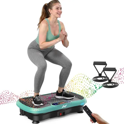 Image de Plateforme d'entraînement à domicile avec 120 niveaux et 5 modes, connectivité Bluetooth, pour un entraînement du corps entier