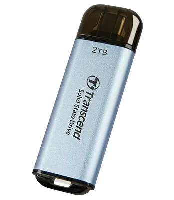 Produktbild von Transcend SSD ESD300C        2TB USB-C