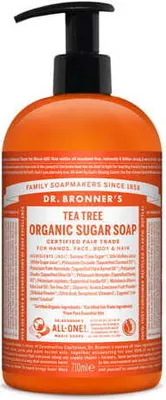 Produktbild von Dr Bronner'S Jabones De Azúcar Árbol Del Té 710 Ml