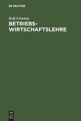 Produktbild von Betriebswirtschaftslehre