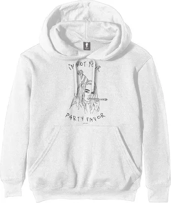 Obrázek produktu pro Billie Eilish Party Favour White L Mikina